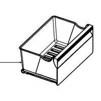 Panasonic Fridge Criper Bin NR-BL302ASAUNR-BL342ASAU