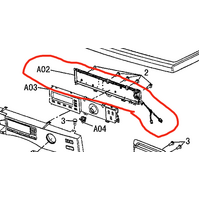 Panasonic Washing Machine Pcb NA-140VS4WAU *8DC0