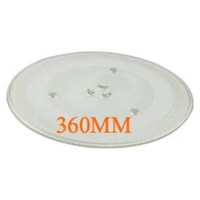 GENUINE Samsung Ariston Brandt De-Dietrich Microwave Glass Plate Turntable Plate Or Glass 360MM