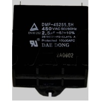 Samsung Dish Washer Capacitor DMS400THX/XSA DMS500TRS/XSA DMS500TRW/XSA, DMS300TR, 2.5 Uf, 2.5UF