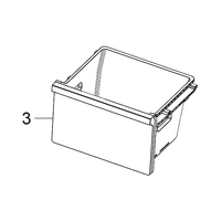 Samsung Freezer Basket Lowest SRL325DMB, SFP346RS SRL326NW SRL304NW, SRL335NLS