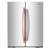 Samsung Fridge Door Handle Left Side SRF533DLS, SRF528DIS, SR527DSLST, SR513LS, SRF579DLS, SRF583DLS