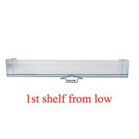 Samsung Fridge Door Lowest Shelf Against Veggie Bin