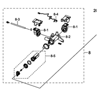 Samsung Washing Machine Assy Pump Drain WF1104XAC/XSA, WF1104XBC
