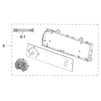 Samsung Washing Machine Control Module Upper WW85M74FNOR/SA