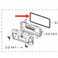 Samsung Washing Machine Dryer Heat Exchange Condensor Door Seal Air