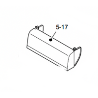 Sharp Fridge Veggie Draw Lid Or Cover SJFP624VSL SJ-FP624V-SL