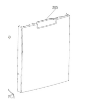 Simpson Outer Door Panel White SSF6106W