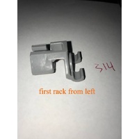Simpson Westinghouse Dishwasher Lower Basket Clip 1st Rack Fold Down Left Side WSF6606X , *46132