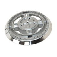 Smeg Cooktop Cooker Wok Burner Crown Base