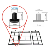 Smeg Cooktop Trivet Rubber Feet Foot Suitable for Hole Less Than 5MM, Price for Each