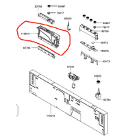 Smeg Dishwasher Upper Pcb Function Programmer DWAFI6315T