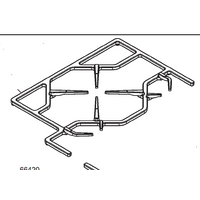 Smeg Oven and Gas Cooktop Trivet Left Side PGA64