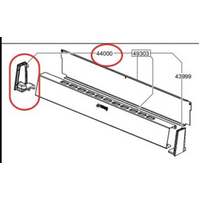 Smeg Oven Rear Splash Guard Side Cover Left Side - 767970295 00753191