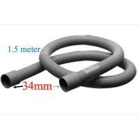 Universal Whirlpool and Maytag Washing Machine and Other Brand Out Let Hose Top Loader Drain Hose 34 Mm Dimeter Both End 1.5 Met