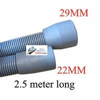 Washing Machine and Dishwasher Outlet Drain Hose Extension 2.5 Meter Long 22-29MM