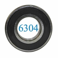 Washing Machine Bearing 6304 2RS 20mm Inside x 52mm Outside X 15mm Width Nis