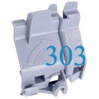 Westinghouse Dishwasher Lower Basket Clip Rack Fold Down Right Side Rear WSF6. 42021904