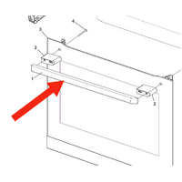 Westinghouse Electrolux Oven Door Handle 34401