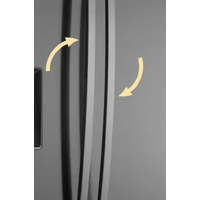 Westinghouse Fridge Door Handle Kit Left and Right Side WQE6060BB Black