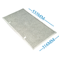 Westinghouse Rangehood Aluminium Filter RDN6S, RDN6S*12, RDN6W, RFC600, RFC600K, RFC600S, RFC600, RFC602, RFC602K, *02129