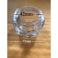 Oven Light Lamp Glass Cover 42mm Screw Area