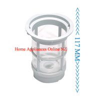 Westinghouse Simpson Dishwasher Filter Fine Mesh Central 52B972WE*00, Version 2