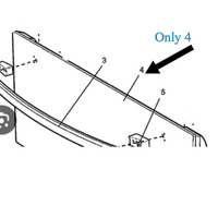 Westinghouse Simpson Oven Lower Outer Door Glass WLE646WA, WLE644WA, White