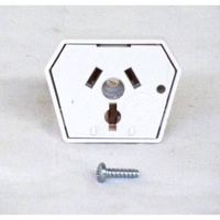 Westinghouse Simpson Stove Side Power Point Pin Socket 3U600W, 3U601W, 3U601HW, 3U602W, 3U603W, 3U604W, 3U605W, 3U606W, 3U607W