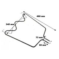Whirlpool and Ariston Oven Bake Element Lower