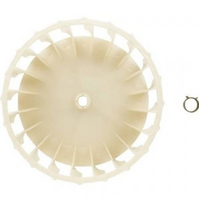 Whirlpool Maytag Ge Dryer Blower Wheel Impeller Fan Blade DDE7600AGW LDE7304AGE LSE7804AGE, LSE7806GGE, LSE7806GTE *3836