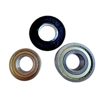 FITS LG WASHING MACHINE DRUM BEARINGS & SEAL KIT - 6306Z 6305Z 37/76/9.5 SEAL