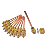 PACK OF 10 SCHRADER FRIDGE GAS ACCESS VALVES 6MM 53UN82