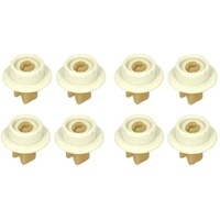 AEG ELECTROLUX ZANUSSI TRICITY SET OF Brand New DISHWASHER LOWER BASKET WHEELS 8