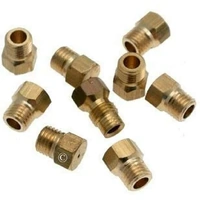 SMEG GAS COOKER TR4110P1 NATURAL GAS CONVERSION INJECTOR NOZZEL SET OF 9 PARTS
