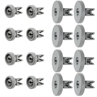 ELECTROLUX FULL SET OF DISHWASHER BASKET WHEELS FOR ESL63010 UPPER & LOWER