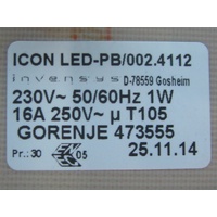 Hisense Oven Relays Module Iconled Py | PN: HS1093116