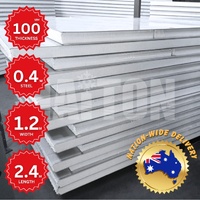 EPS 100mm Thick x 0.6mm Steel x 1.2m Width x 2.4m Length