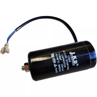 108-130uf CD60 HIGH QUALITY START CAPACITORS 330V 50Hz with Leading Cable