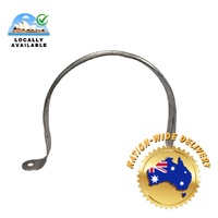 SADM110 110mm Metal Saddle Zinc Plated 10pcs