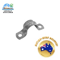 SADM15 15mm Metal Saddle Zinc Plated 25pcs