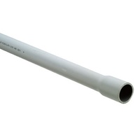 25*1.9*4000mm PVC Conduit With Bottle Neck