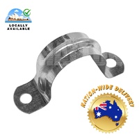 SADM30 30mm Metal Saddle Zinc Plated 25pcs