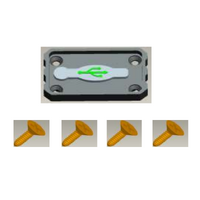 410229 HemiMini Bottom Cap Assembly