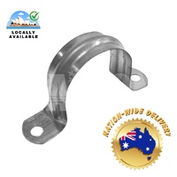 SADM50 50mm Metal Saddle Zinc Plated 25pcs
