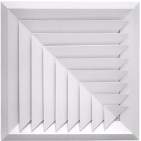 Beveled Edge Diffuser BD2C 225 x 225 (FACE: 335 X 335) W/O Neck Adapter