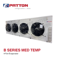 BM76 - 7710W R404A 4 Fan Med Temp Patton Evaporator Unit Cooler