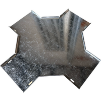 Cover for Cross Cable Tray 300mm (W) 10mm (H) CCC30050