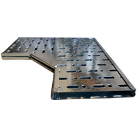 Cover for Elbow 90 Degrees Cable Tray 300mm (W) 10mm (H) EBC30050