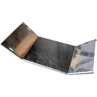 Cover for Insider Riser Cable Tray 300mm (W) 10mm (H) IRCC30050